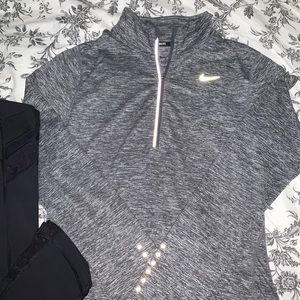 Nike 1/4 zip running sweater
